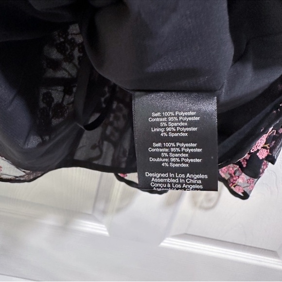 For Love & Lemons Jean Mini Dress Sequin Embellished
Tulle Cherry Blossom XS - Picture 7 of 12